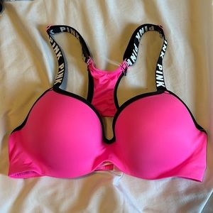 Pink workout bra like new
